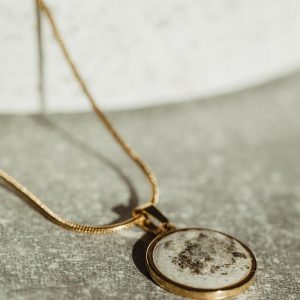 Rusztikus nyaklánc-arany színű